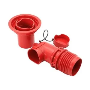 Valterra Adaptador de alcantarillado EZ rojo a granel_3