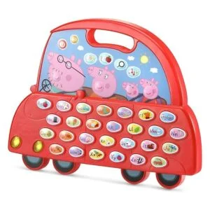 VTech Peppa Pig Learn and Go Coche del alfabeto color rojo_3