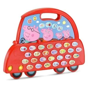 VTech Peppa Pig Learn and Go Coche del alfabeto color rojo_2