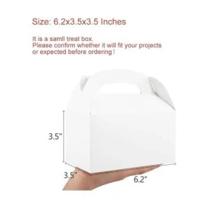 ValBox Paquete de 30 cajas de regalo de papel blanco a dos_2