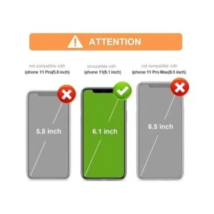 Vaburs Funda para iPhone 11 con soporte para tarjetas_2