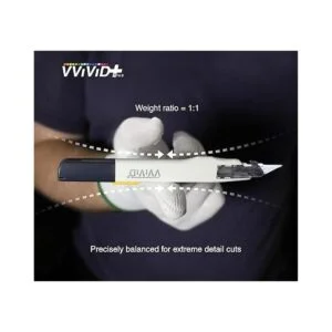 VViViD Cuchillo de corte multiusos de precisión retráctil_3