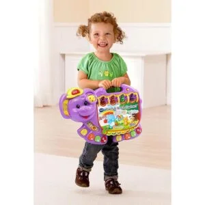 VTech elefante para tocar y aprender morado exclusivo en_4