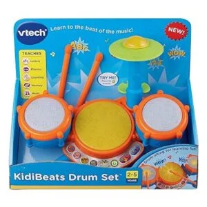 VTech KidiBeats Juego de tambores para niños color naranja_3