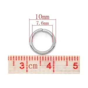 Valyria 200pcs Acero Inoxidable Abierto Saltar Anillos_2