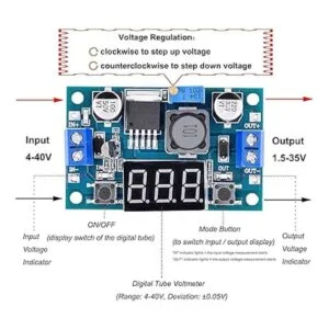 Valefod LM2596 Regulador de voltaje CC a CC 440 V a 1.535_3