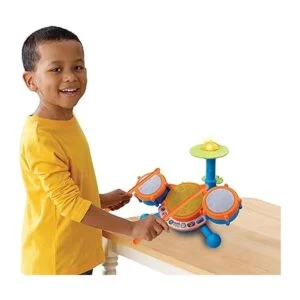 VTech KidiBeats Juego de tambores para niños color naranja_6