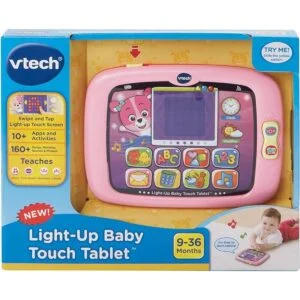 VTech LightUp Baby Touch Tablet Rosa_4