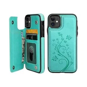 Vaburs Funda para iPhone 11 con soporte para tarjetas_1