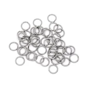Valyria 200pcs Acero Inoxidable Abierto Saltar Anillos_3