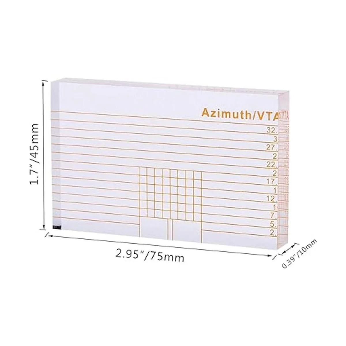 VTA Azimuth Regla LP Reproductor de Vinilo Tonearm_6