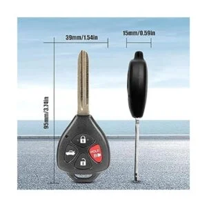 VOFONO Compatible con mando a distancia sin llave de_5