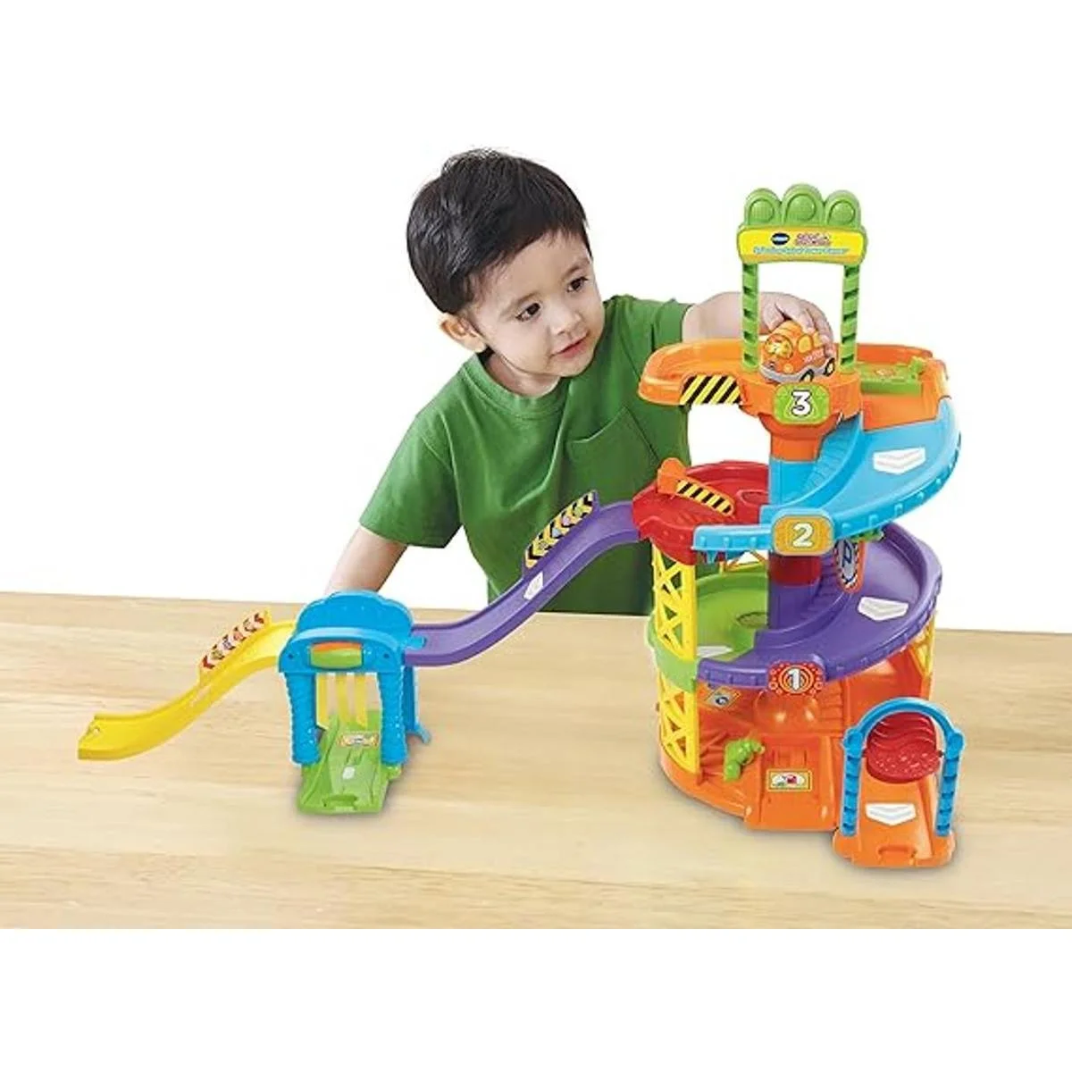 VTech Go Go Smart Wheels Juego de torre giratoria en_3