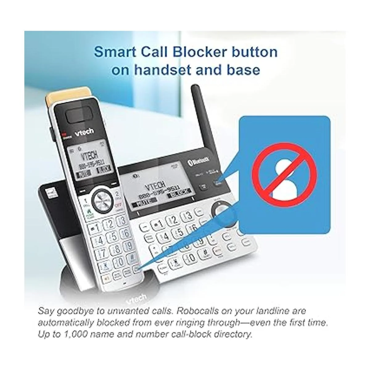 VTech IS81513 Teléfono inalámbrico DECT 6.0 de gran_5