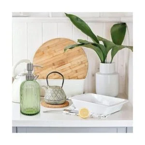 VShine Dispensador de jabón de mano dispensador de jabón_5