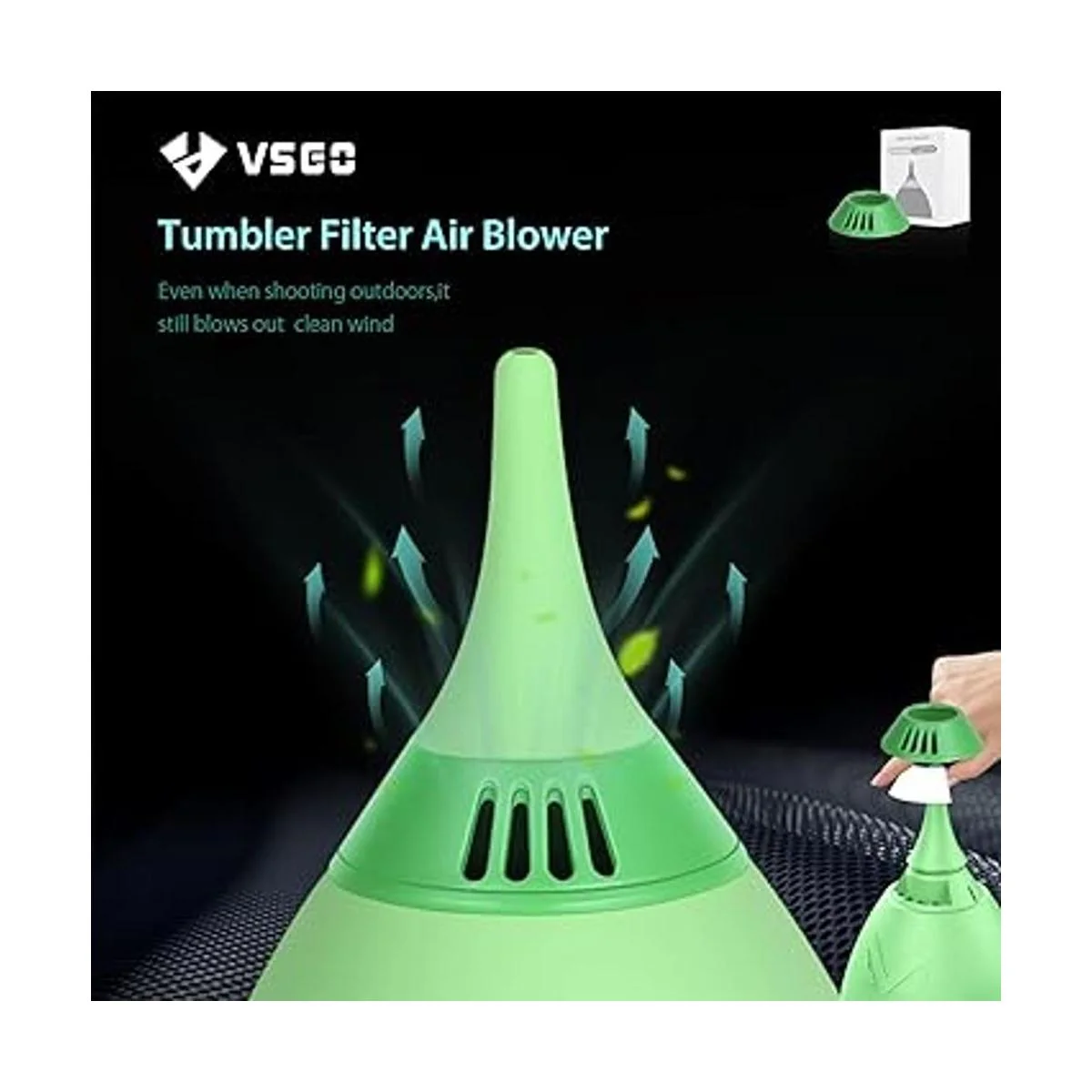 VSGO VB014E Filtro de aire con filtro de diseño de vaso_3