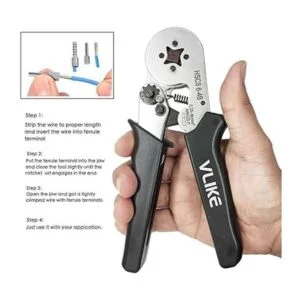 VLIKE Juego de alicates de crimpado de alambre con 1800_4