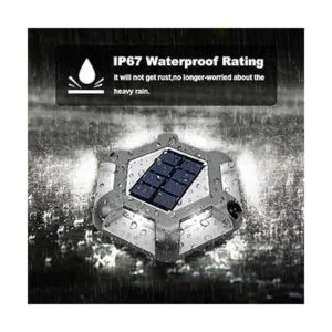 VOLISUN Luces solares de cubierta para entrada paquete_5