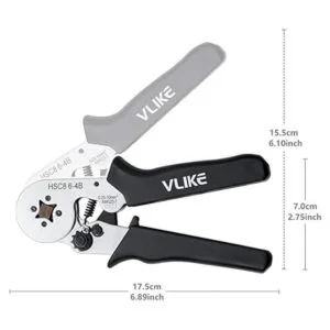 VLIKE Juego de alicates de crimpado de alambre con 1800_5