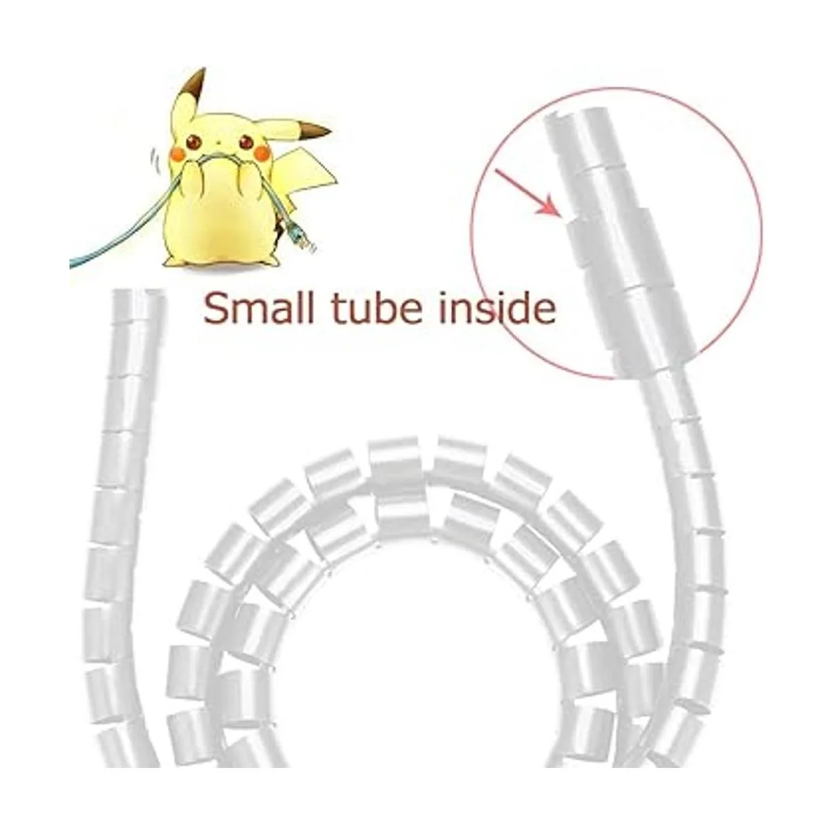 VIWIEU Funda de gestión de cables para PC de color_3