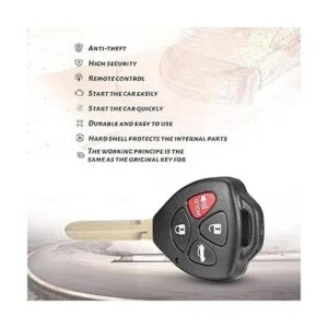 VOFONO Compatible con mando a distancia sin llave de_3