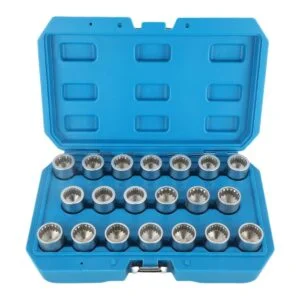 VKALTUL Juego de 20 piezas de tornillos antirrobo juego_1