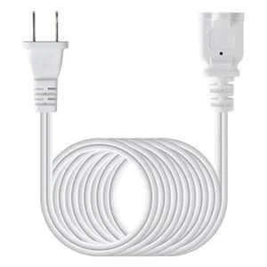 VSEER Cable de extensión de 2 clavijas macho y hembra de 2_5