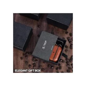 VMORO Compatible con Airpods Pro Funda de cuero genuino_6