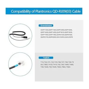 VTTelephoneHeadset Micrófono con cancelación de ruido QD