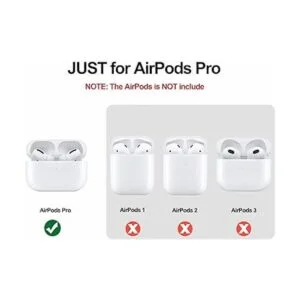 VMORO Compatible con Airpods Pro Funda de cuero genuino_2