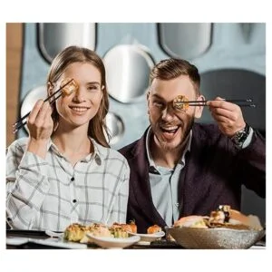 VIWIK 5 pares de palillos de fibra de vidrio bonitos_2