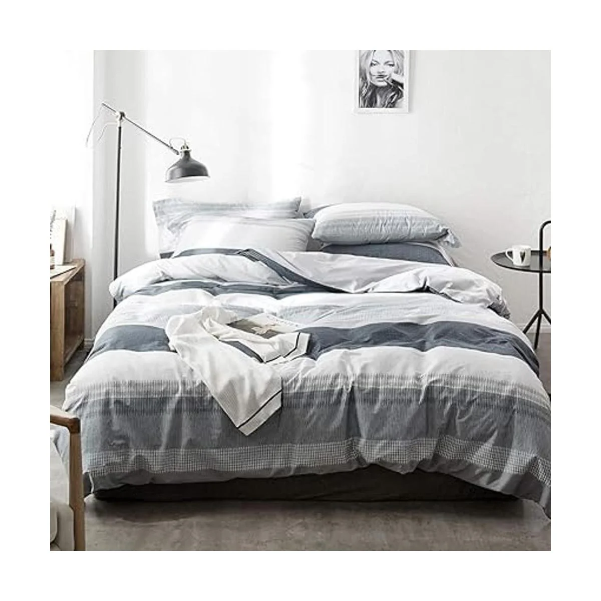 VM VOUGEMARKET Juego de funda de edredón tamaño Queen_2