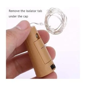 VOOKRY Luces de botella de vino con corcho funciona con_3