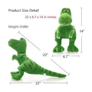 VSFNDB Peluche de juguete diseños de tiburón cocodrilo_2