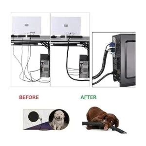 VIWIEU Fundas de gestión de cables para ordenador 1.1_4