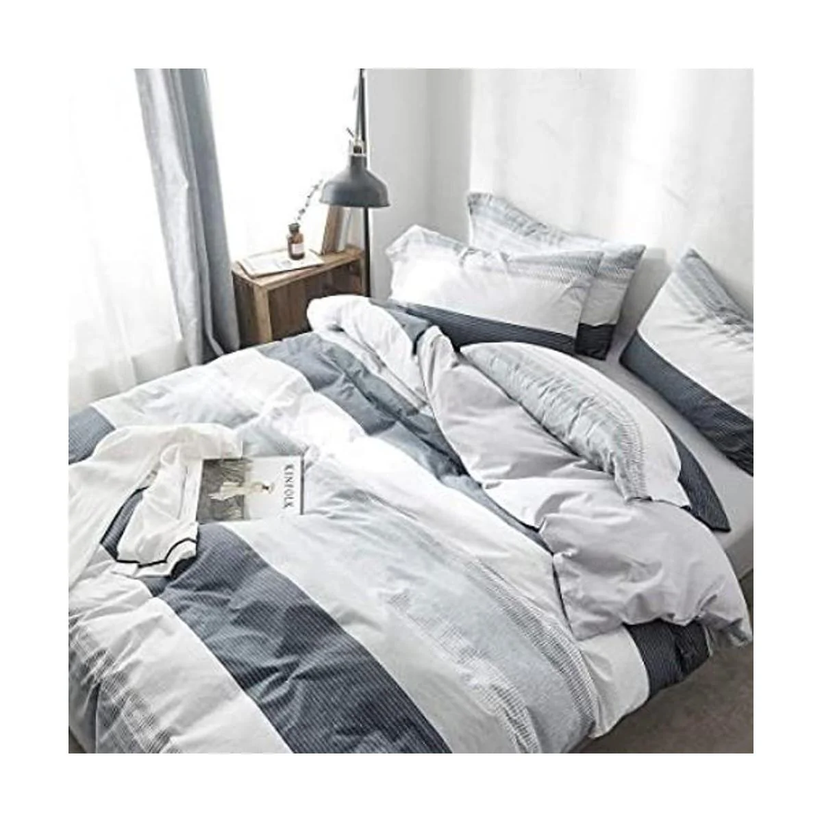 VM VOUGEMARKET Juego de funda de edredón tamaño Queen_1