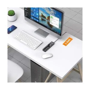 VKUSRA Hub USB 3.0 de 7 puertos con cable USB de 4 pies_4
