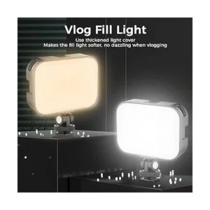 VIJIM VL100C Luz de video LED bicolor en cámara mini_3