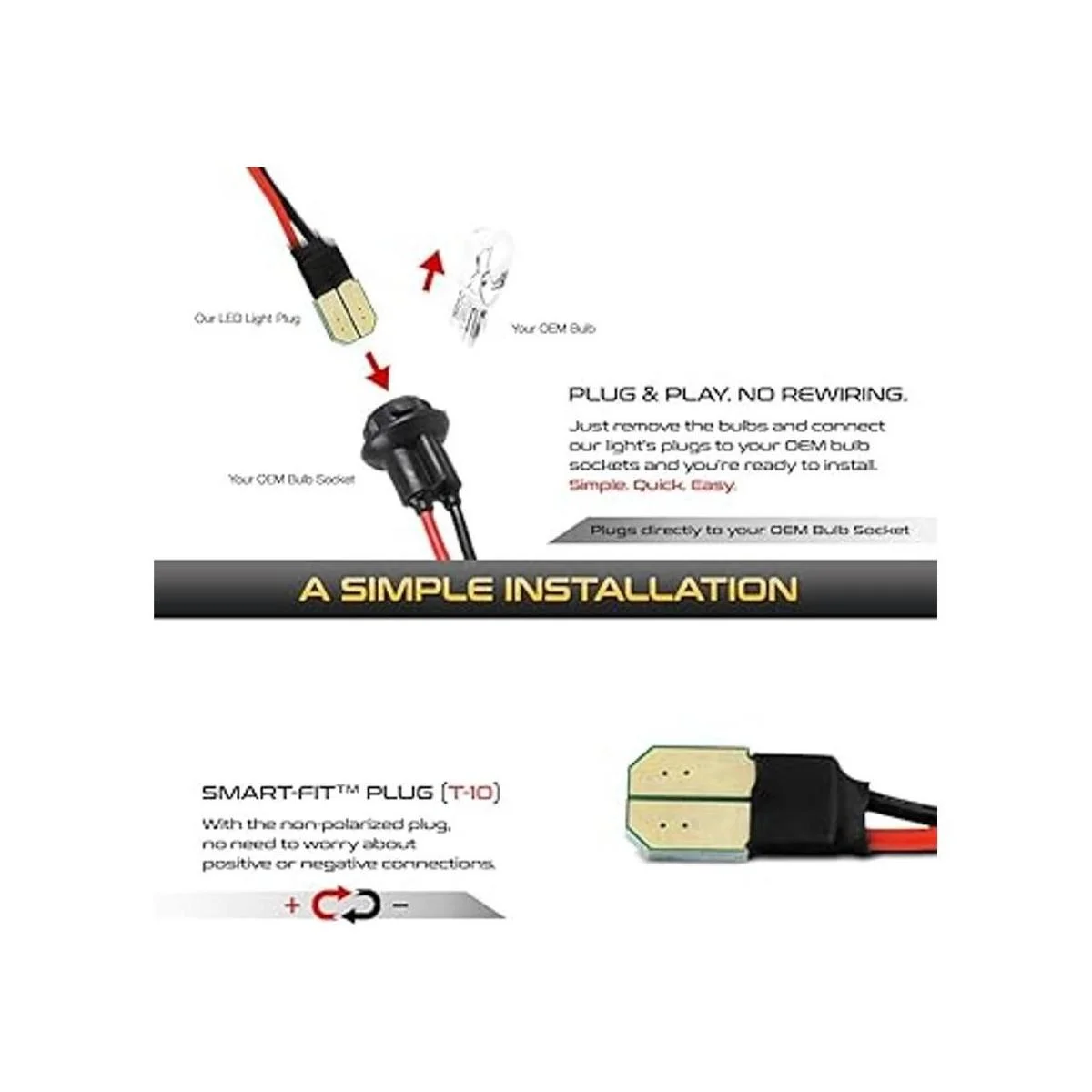 VIPMOTOZ Tubo de neón OLED rojo blanco puro LED placa de_4