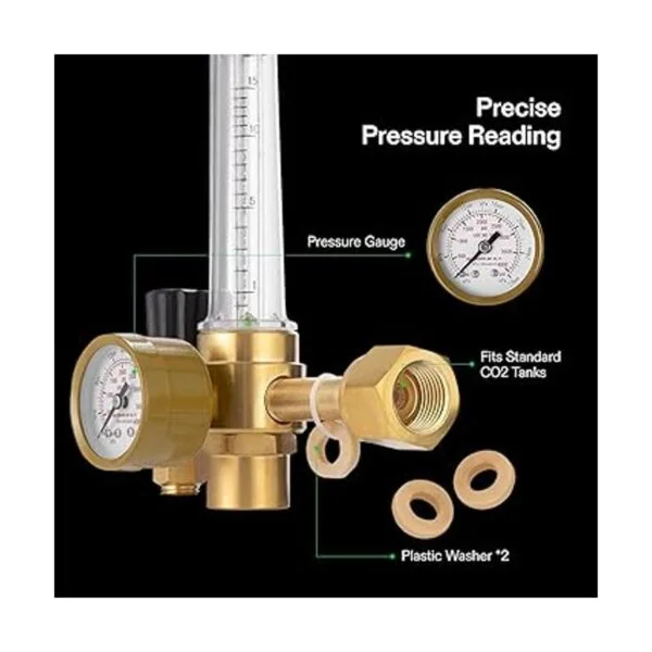 VIVOSUN Sistema de emisor regulador hidropónico de CO2 con