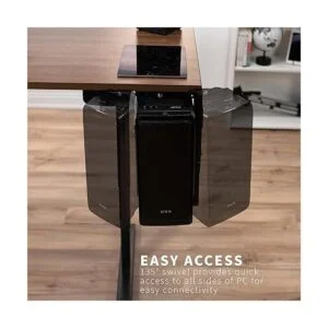 VIVO Soporte de PC ajustable para debajo del escritorio y_5