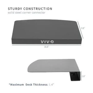 VIVO Plataforma de conector de escritorio esquinero de 17_3