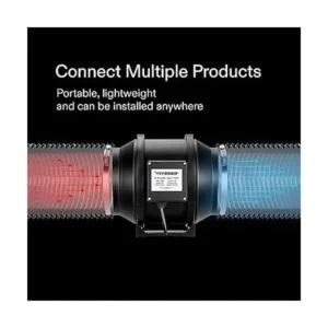 VIVOSUN Paquete de 2 conductos de aluminio flexible de 6_5