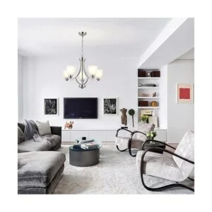 VINLUZ 5 candelabros contemporáneos de níquel cepillado_2