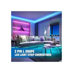 VIPMOON Conector de tira LED de esquina en ángulo recto_5