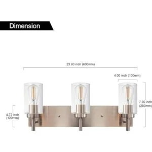 VINLUZ Lámpara de baño de tocador de níquel cepillado 3_4
