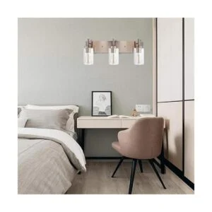 VINLUZ Lámpara de baño de tocador de níquel cepillado 3_2