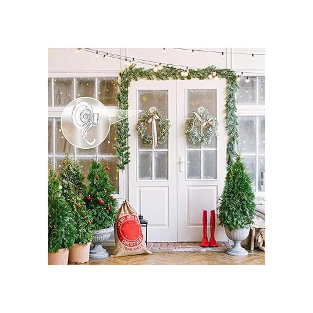 VISV Ganchos de ventosa pequeños y transparentes_5