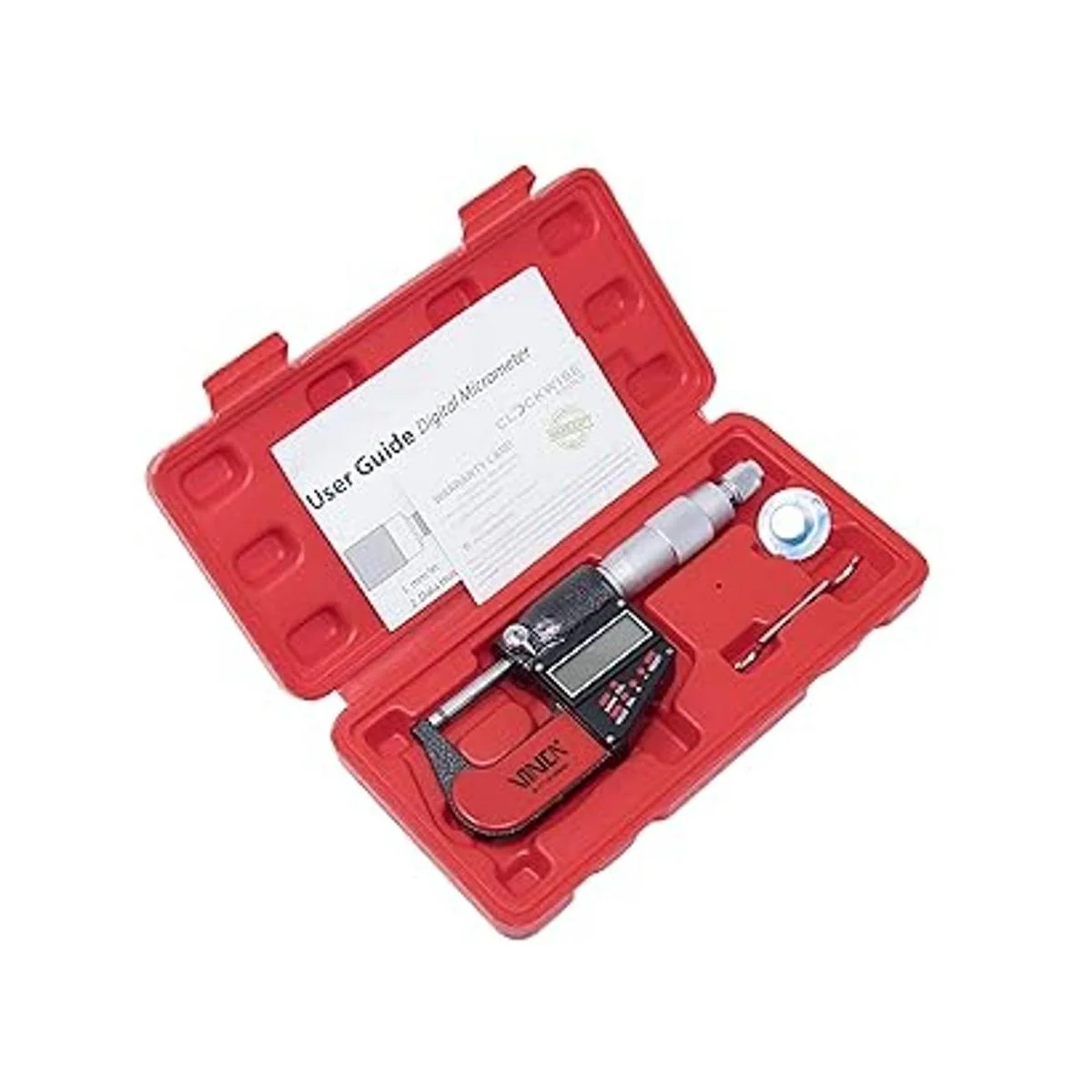 VINCA DMCA0105 Micrómetro digital exterior con punta de_3