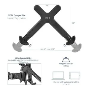VIVO Soporte ajustable para portátil de 11 a 17 pulgadas_2